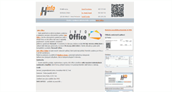 Desktop Screenshot of h-info.cz