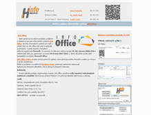 Tablet Screenshot of h-info.cz